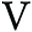 v