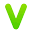 v