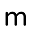 m