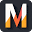 m