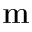 m