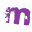 m