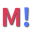 m