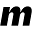 m