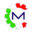 m