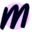 m