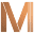 m