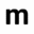 m
