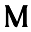 m