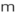 m