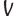 v