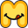 m