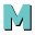 m