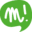 m