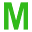 m