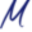 m