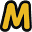 m