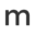 m