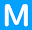m