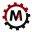 m