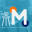 m