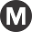 m