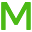 m