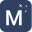 m