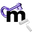 m
