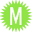 m