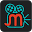 m