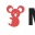 m