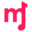 m