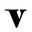 v