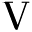 v