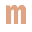 m
