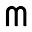 m