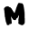 m