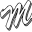 m