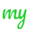m