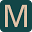 m