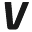 v