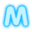 m