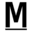 m