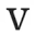 v