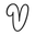 v