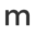 m