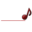 m