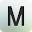 m