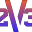 v